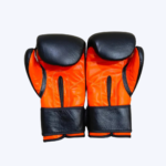 Black & Orange Boxing Gloves