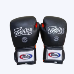 Black & Orange Boxing Gloves