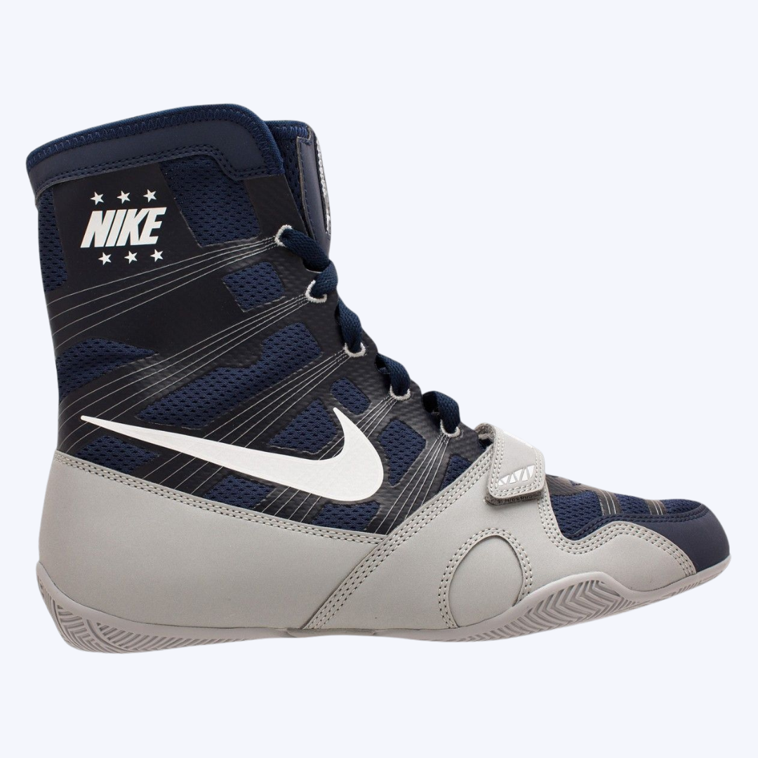 HyperKO Navy Blue & Gray Boxing Shoes