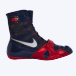 HyperKO Navy Blue & Red Boxing Shoes