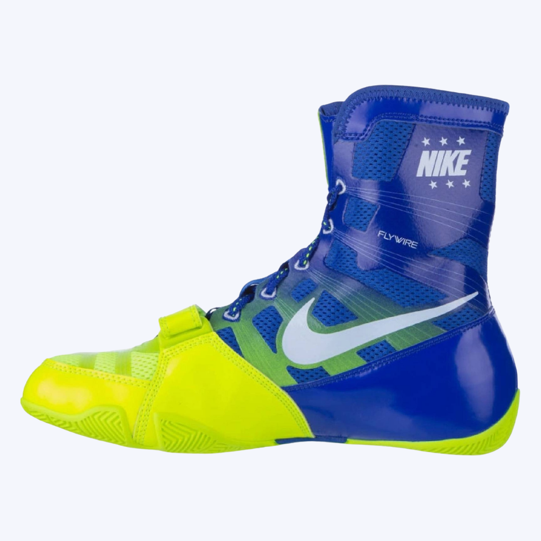 HyperKO Royal Blue & Neon Yellow Boxing Shoes