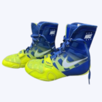 HyperKO Royal Blue & Neon Yellow Boxing Shoes
