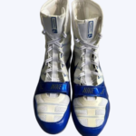 HyperKO White & Blue Boxing Shoes