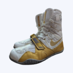 HyperKO White & Gold Boxing Shoes