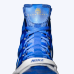 Manny Pacquiao HyperKO boxing boots in blue and white