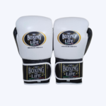 White & Black Boxing Gloves