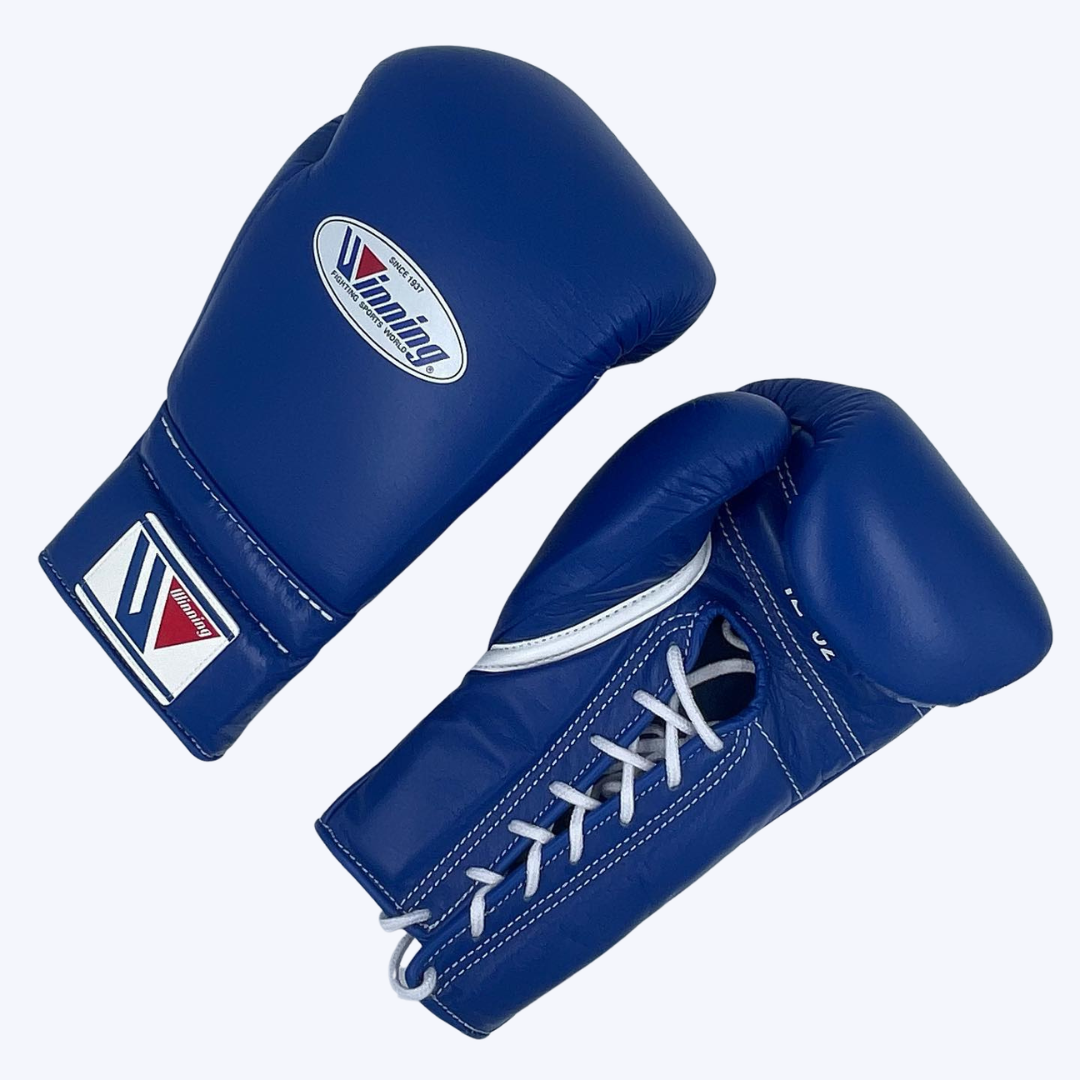 Blue Winning Boxing Gloves