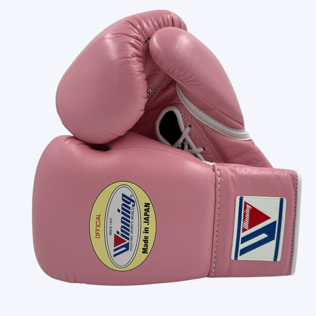 Pink Winning Boxing Gloves