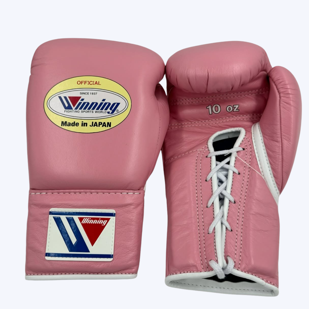 Pink Winning Boxing Gloves