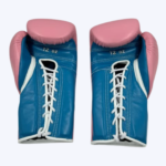 Pink and Blue Winning Boxing Gloves