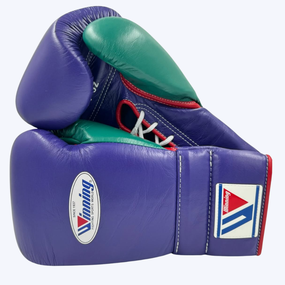 Purple Winning Boxing Gloves