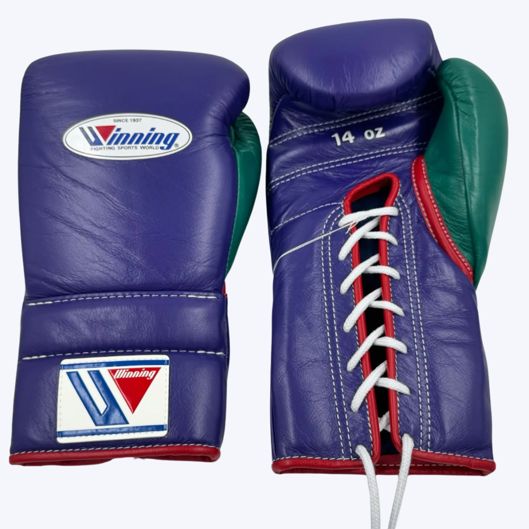 Purple Winning Boxing Gloves