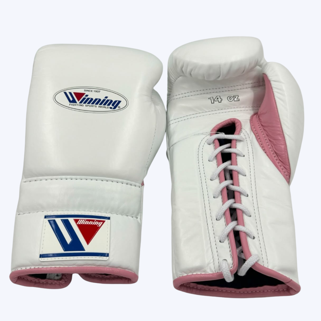 White Winning Boxing Gloves