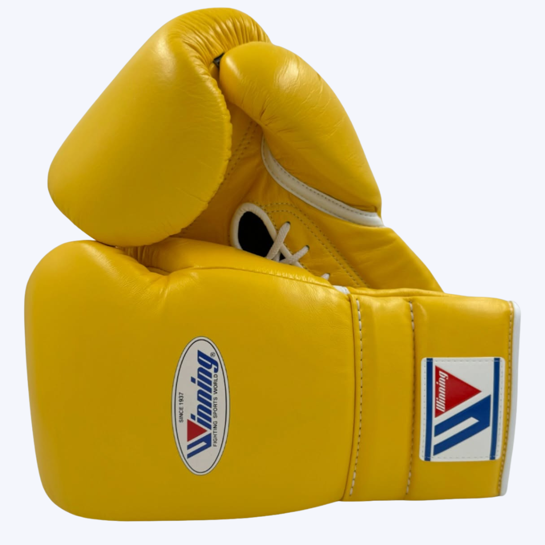 Yellow Winning Boxing Gloves