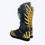 Black Gold Pro Wrestling Boots High-Top Leather Ring Boots - Image 6