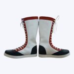 Lightning Bolt Pro Wrestling Boots High-Top Ring Boots