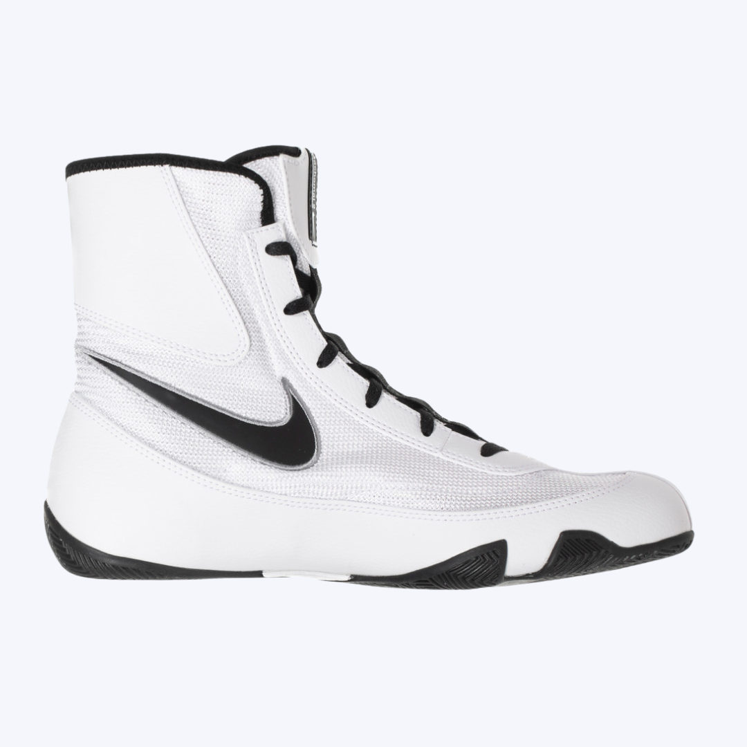 Machomai Boxing Boots in White and Black