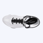 Machomai Boxing Boots in White and Black