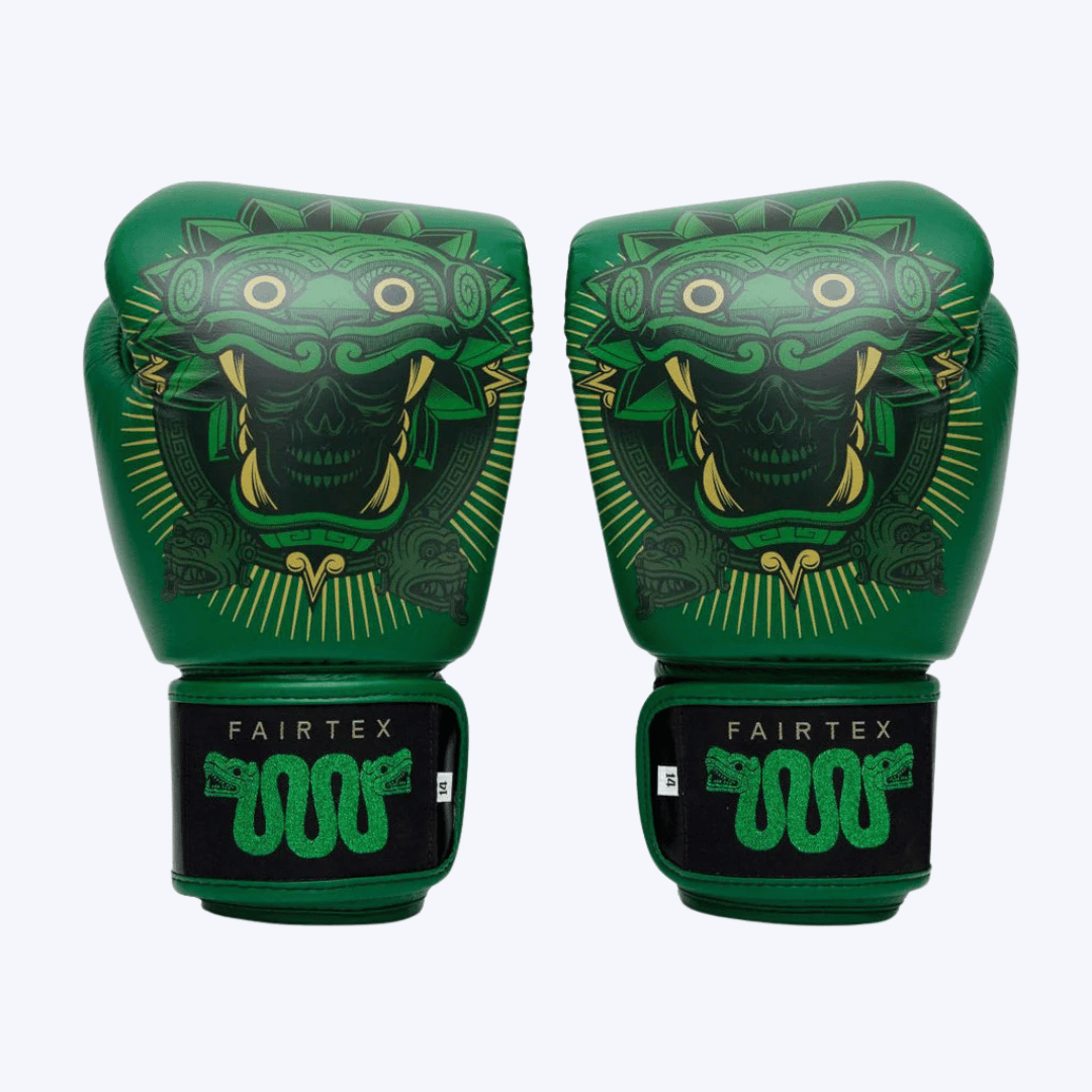 Fairtex Green Serpent Premium Boxing Gloves